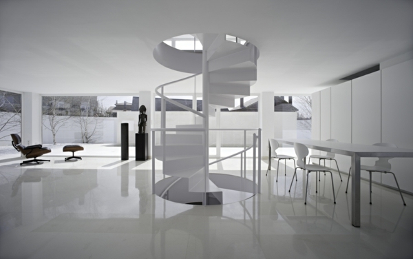 minimalistickí interiéroví básnici domov v španielsku