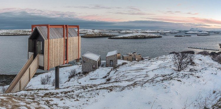 chaty na chodúľoch kebony drevené obloženie nádherný výhľad
