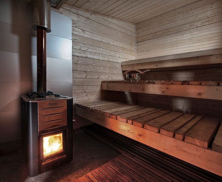 malá sauna vo vodnom nórsku resort fordypningsrommet