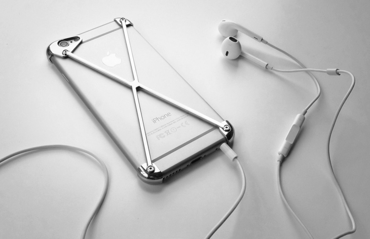 Puzdro na iPhone s originálnym a štýlovým dizajnom moderný hliníkový dizajn puzdra na iPhone 6