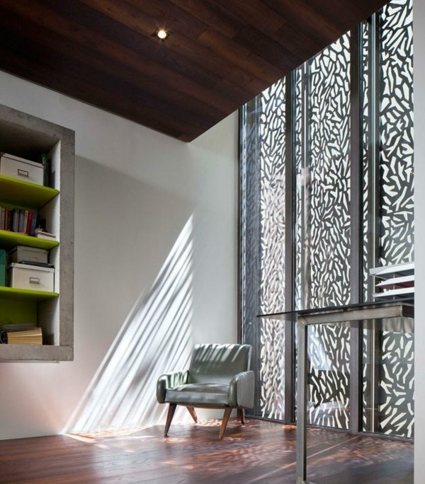 moderné záclony obývacia izba