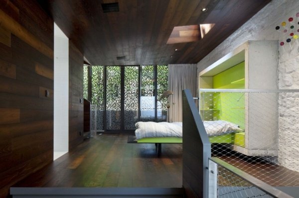 Interiér domu Kubus