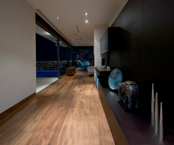 minimalistický interiérový dizajn - domov v LA