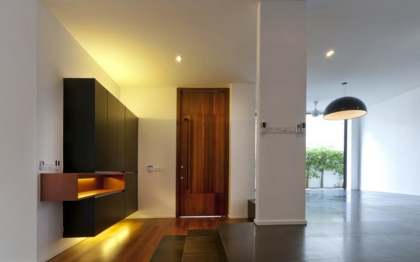 vzrušujúci interiér v modernom dome