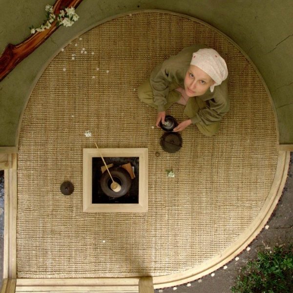 Podlahová čajová pec na slzu Podlahový slzičkový čajový sporák čajový obrad