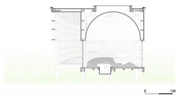 Čajovňa moderný interiérový dizajn Čajovňa moderný interiérový dizajn A1