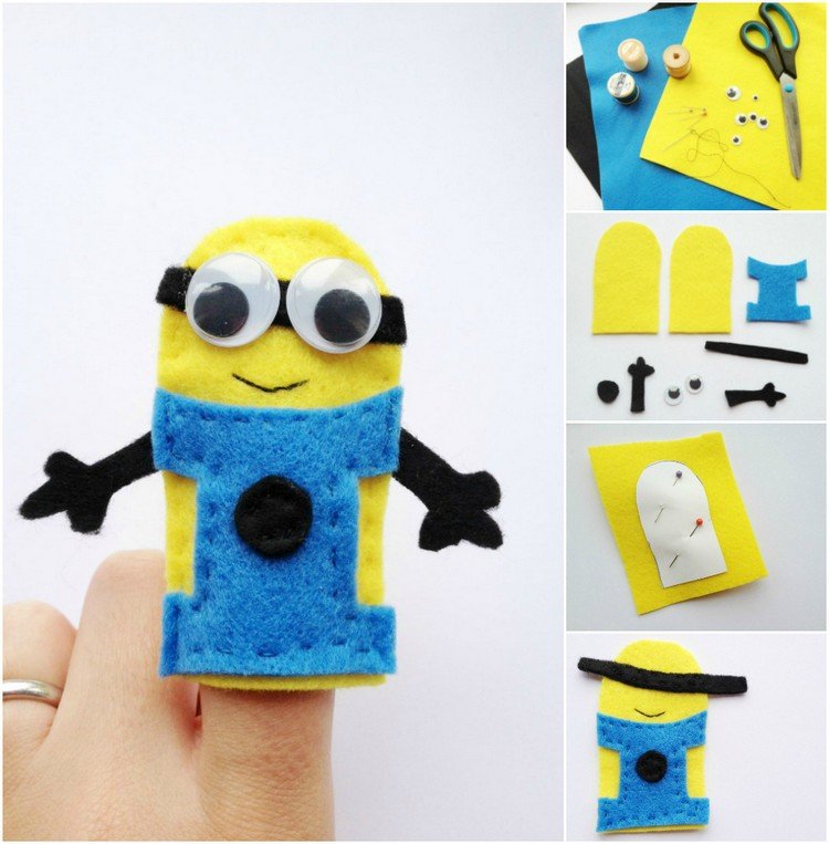 návod na bábkové prstokladoprsté prsty