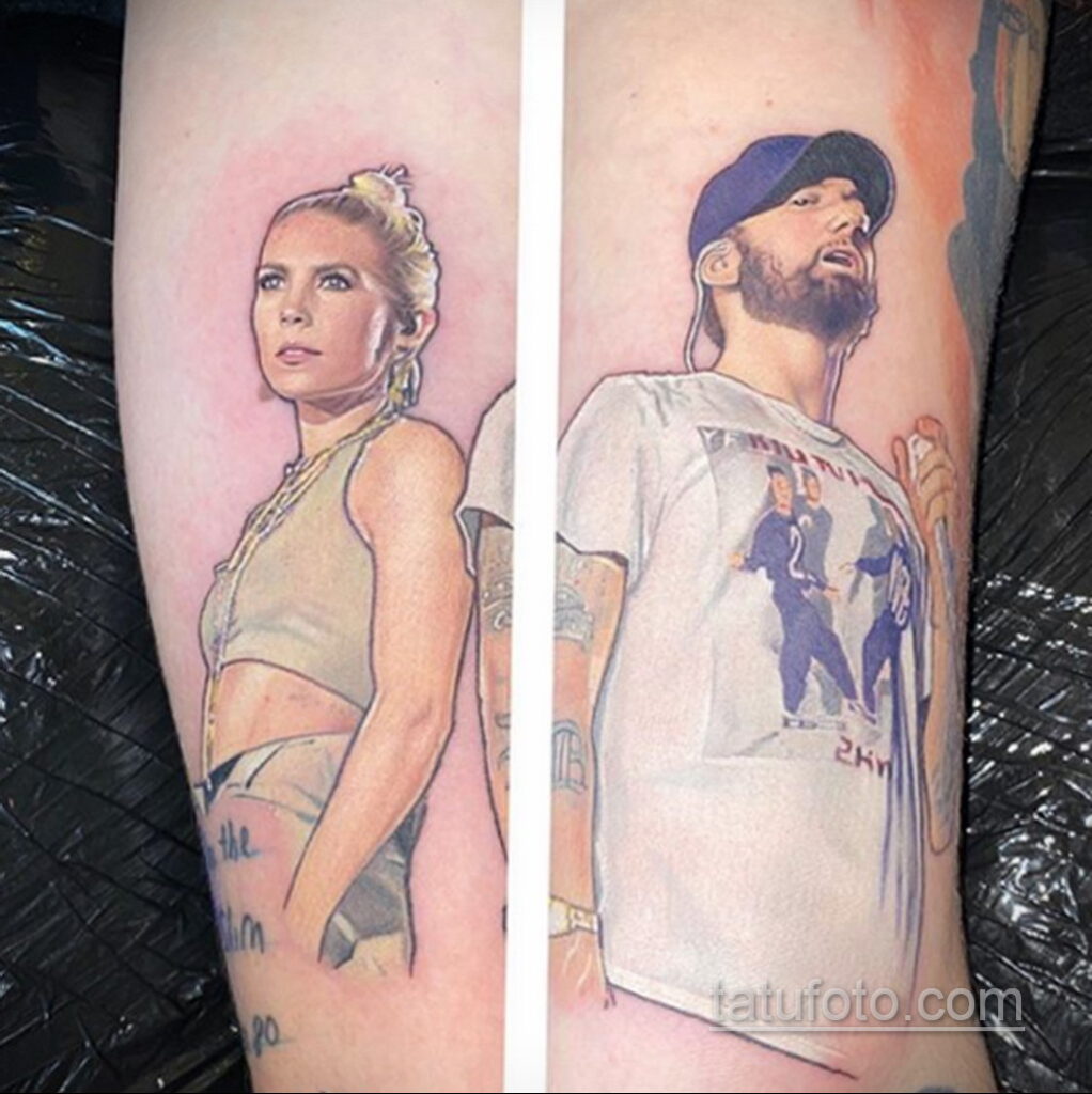 Tetovaža Nikki Patterson s Eminemom - fotografija 2