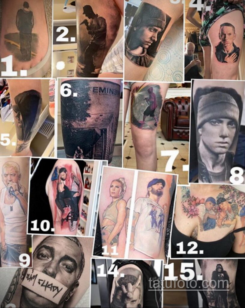 Tetovaža Nikki Patterson s Eminemom - fotografija 6