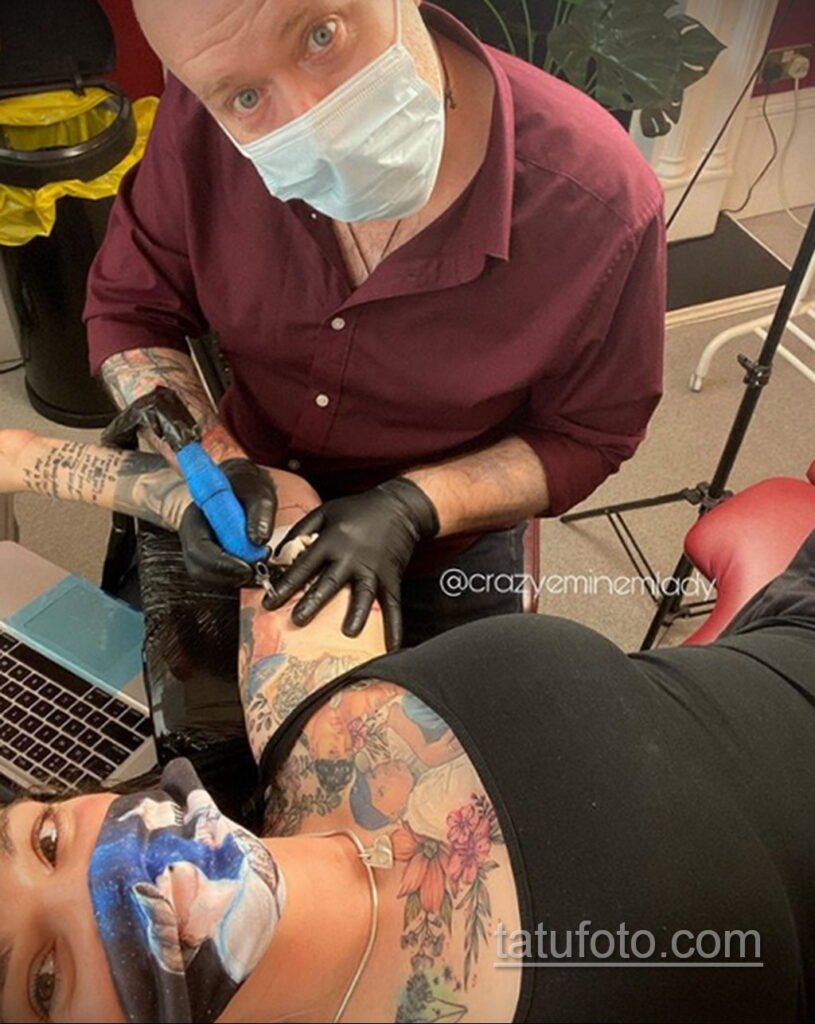 Tetovaža Nikki Patterson s Eminemom - fotografija 7