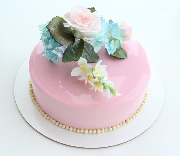 recept na tortu so zrkadlovou glazúrou