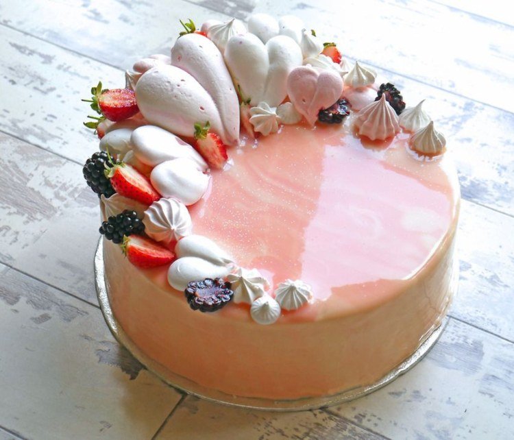 domáce nápady na zrkadlovú polevu