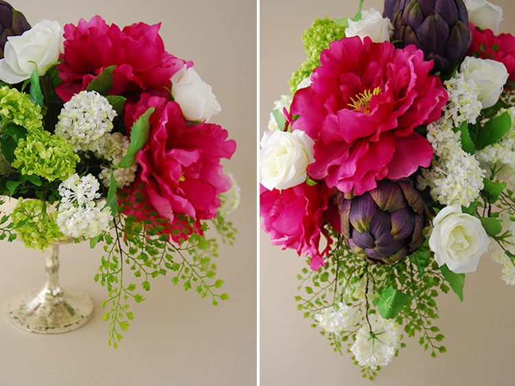 kvety vianočné dekorácie kutilstvo aranžovanie kvetov