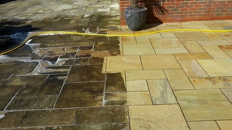 záhradná hadica domáce prostriedky na čistenie prírodného kameňa terasové dosky