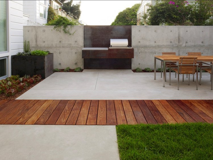 betónové terasové platne čistenie pieskový vysokotlakový čistič