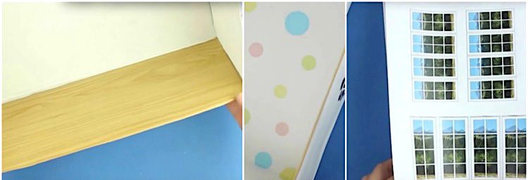 Vyzdobte izbu v škatuli na topánky botník-drotár-deti-dom-bábiky-izby-rôzne-farby