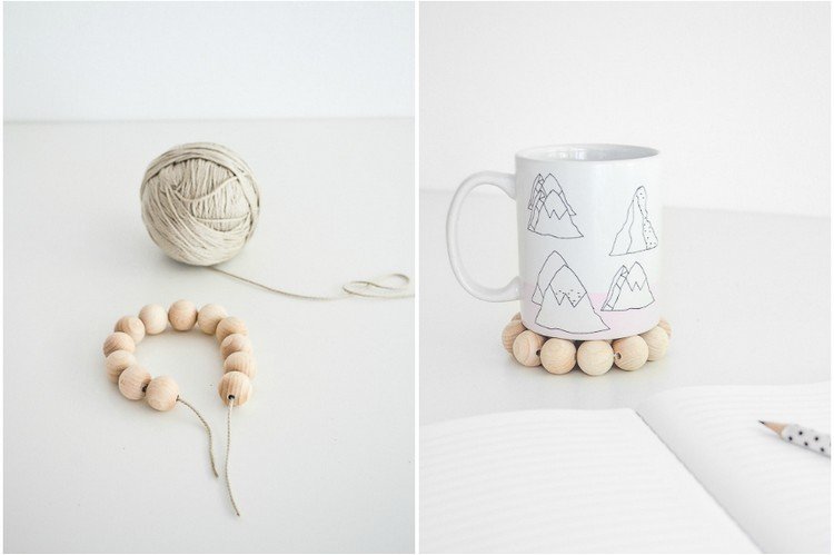 s-drevenými korálkami-drotárstvom-ľahko vyrobiteľnými podšálkami-urobte horúce poháre