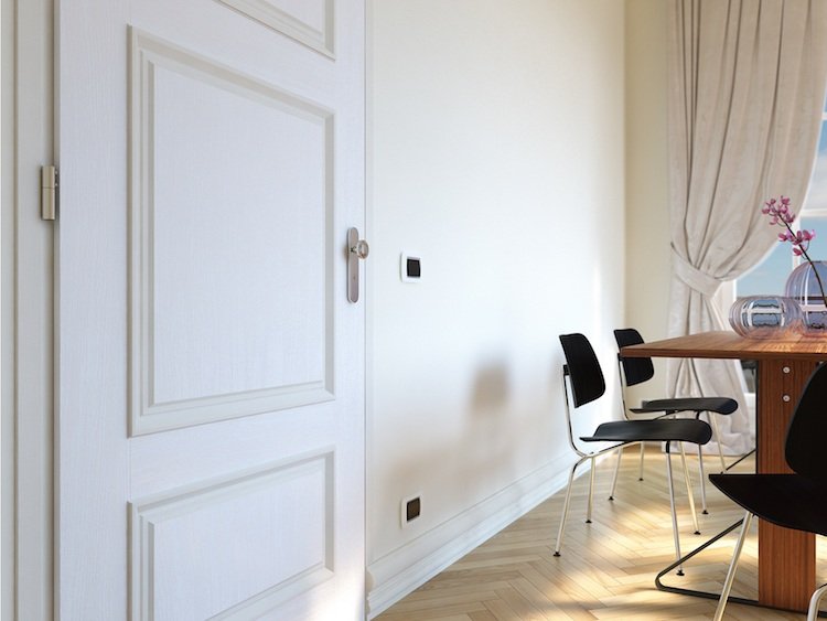 Na dvere pripevnite lepiacu fóliu s účinnou štruktúrou lepiaca fólia-nábytok-korenie-diy-interiér%% cc% 88r