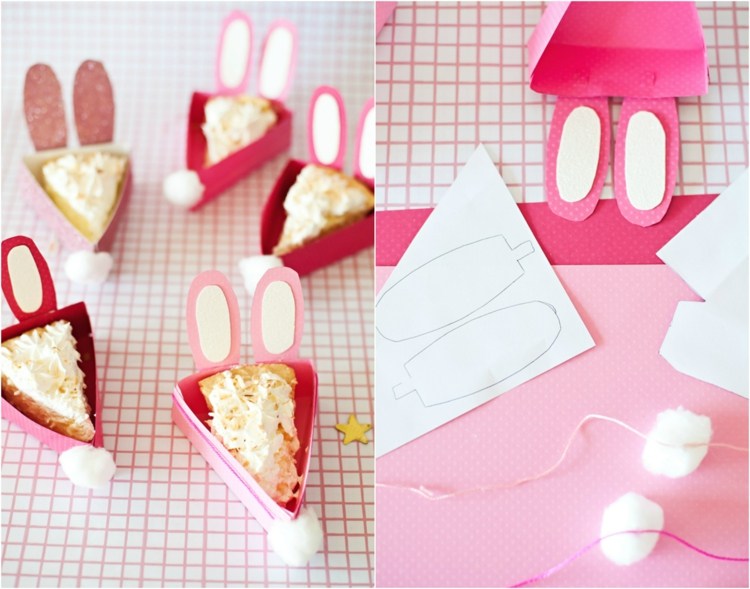 nápad na veľkonočné darčeky box veľkonočný zajačik