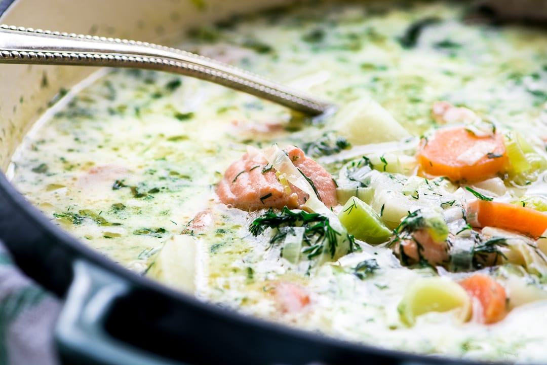 Svätojánska rybacia polievka recept na švédsku predjedlo