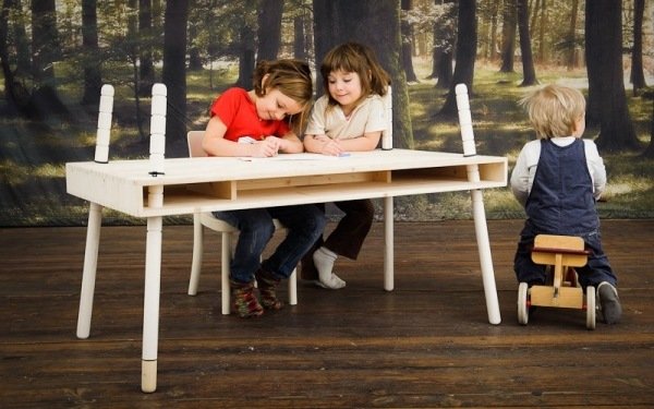 Stolný dizajn, modulárny, moderný-Caspar Perludi