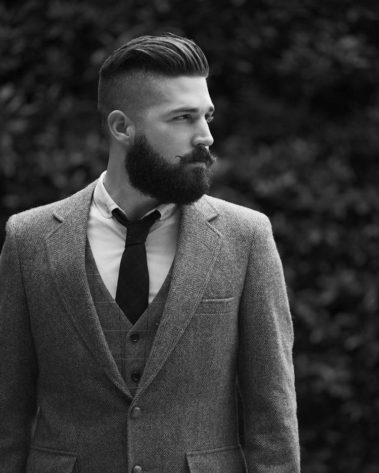 pánske účesy-2017-2018-fúzy-trend-aktuálne-retro-kombinácia