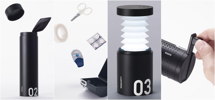 mobilná nabíjačka vynález inovatívna technológia lampa viacúčelové puzdro rádio