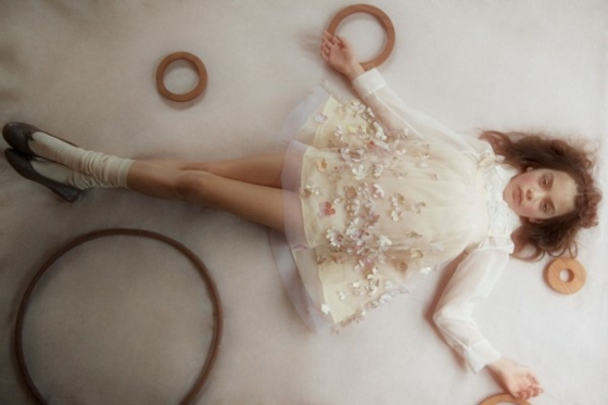 Baletné šaty z tylu Šaty s volánmi a tylom z látky pre dievčatá