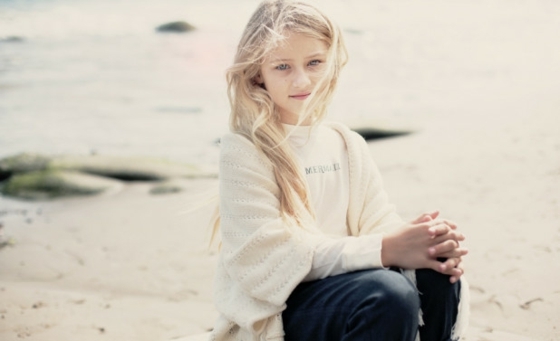 Tričko na plážové oblečenie z úpletu s dlhými nohavicami Piesková plážová móda pre dievčatá-chino nohavice