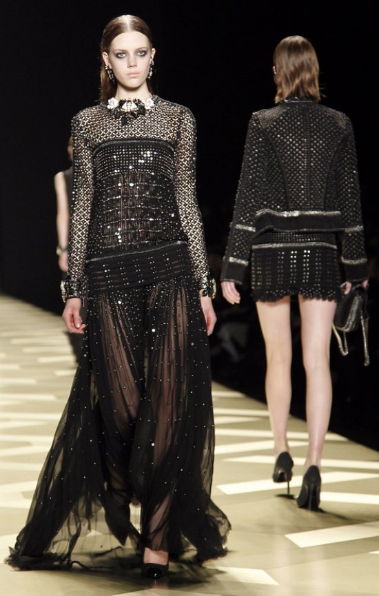 Roberto Cavalli-Zimná kolekcia-Recenzie Textil-moderný trendy v režime kollekion Roberto Cavalli-Zimná kolekcia-Recenzie textilu