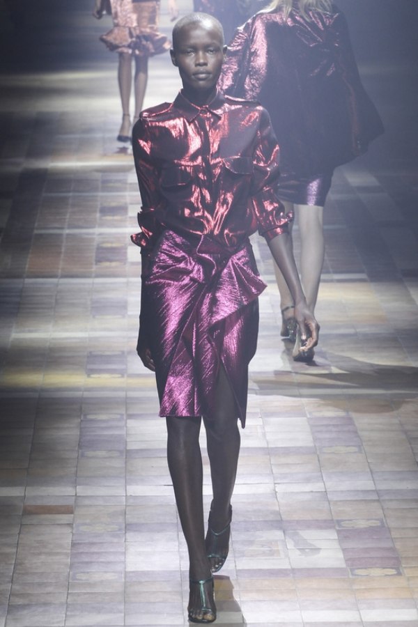 saténová košeľa-dizajn moderná-móda módne farby 2014-lanvin