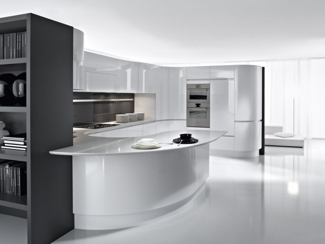 uform kuchynský ostrovček moderný dizajn kuchyne od pendini