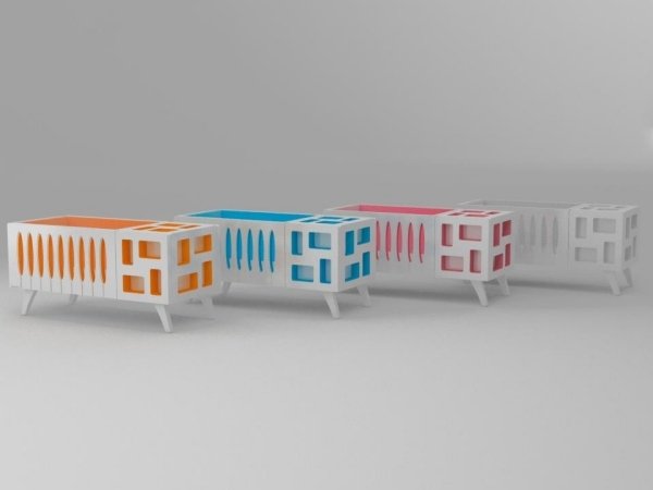 grand sonno moderné detské postele biele farebné suommo španielsko