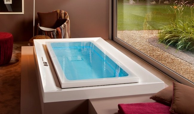 moderné osvetlenie do vane LED integrované treesse