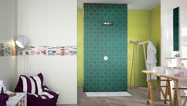 zelené obklady, kladenie obrazov do kúpeľní Obklady na stenu, ktorým sa nápady kúpeľne obrázky