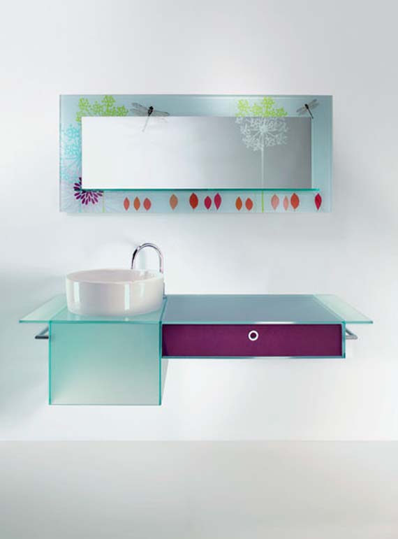 nádherný-moderný-kúpeľňový nábytok-dizajn-zo skla