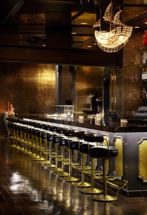 Barový luster zaujímavý nápad