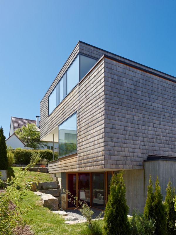 moderná architektúra dom f11 svah krajina