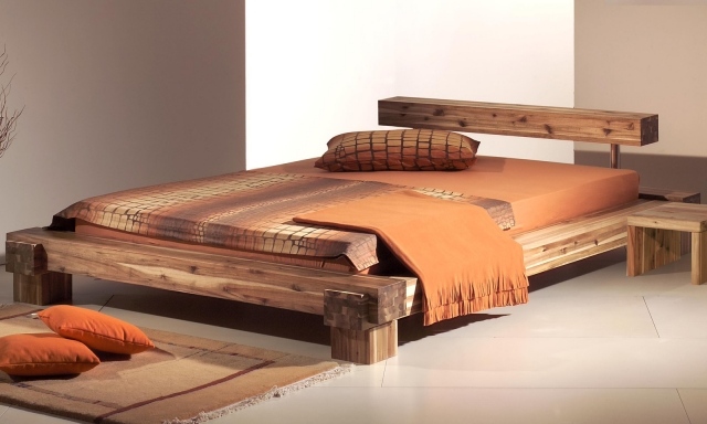 modulárna drevená posteľ Cali s exotickým nádychom-moderné postele online modulárny-posteľ-kali-matrac-poťah-matrac-oranžová-zariadenie spálne