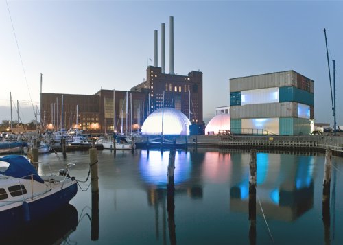 Architektúra prepravných kontajnerov - pavilón COP15 Architektúra kontajnera - pavilón COP15