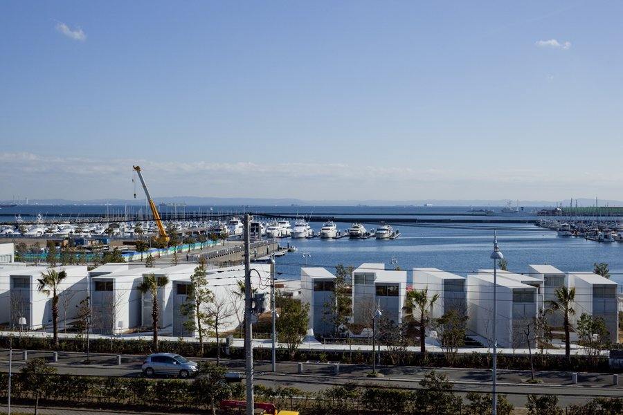 Kontajnerová architektúra - hotel Bayside Marina Kontajnerová architektúra v hoteli Bayside Marina