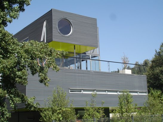 Architektúra s transportným kontajnerom od BLANCHARD BTL Dom z prepravného kontajnera od spoločnosti BLANCHARD BTL