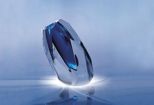 sklenená séria unikátna kolekcia nádherná modrá lesklá Unikátna kolekcia sklenených sérií nápadov na dekoratívny dizajn