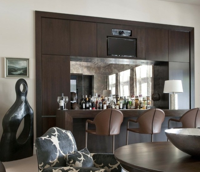 Kuchyňa jedálenský kút vysoká kamenná plastika masívna moderná Jedáleň vysoká kamenná socha mohutný interiér moderného umenia