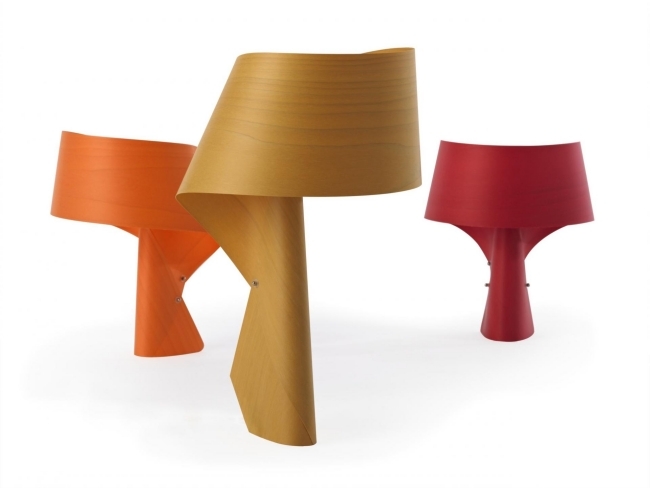 moderný dizajn žiariaca drevená dyha sochárske tvary