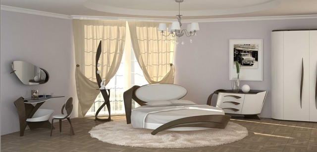 Dizajnový nábytok Kolekcia spální do skutočného dizajnového štúdia