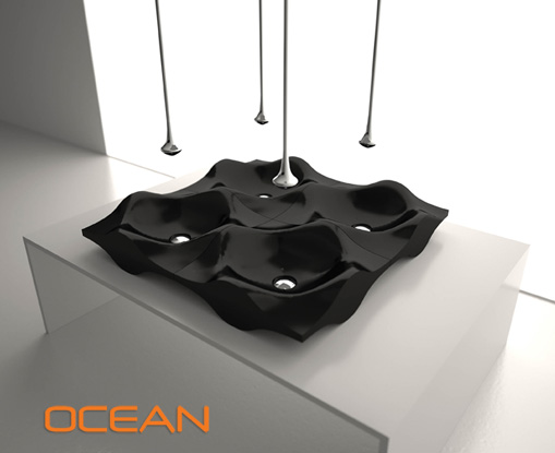 oceán potopiť kravatu dohromady krivky bandini čierna