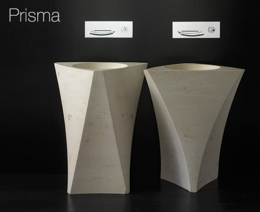 hranolový drez dizajn voľne stojace sochárske návrhy