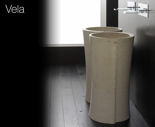 vela voľne stojace umývadlo vzory bandini okrúhle