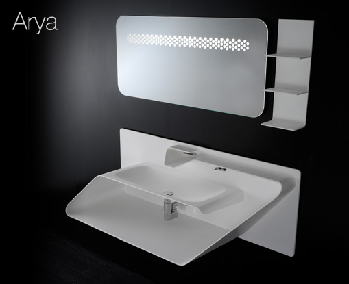 drezová skrinka arya sochárska forma bielych bandínok